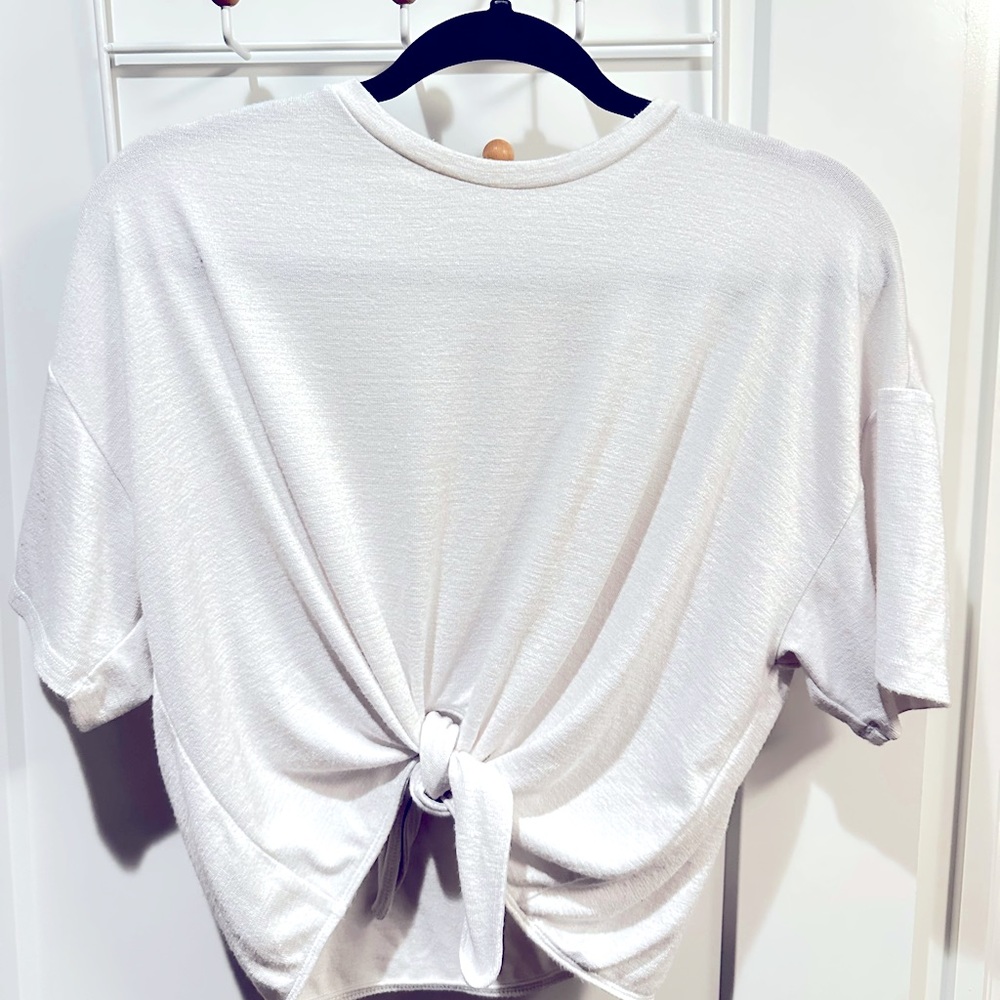 Wilfred Free Basic Tee with Tie Front - Large